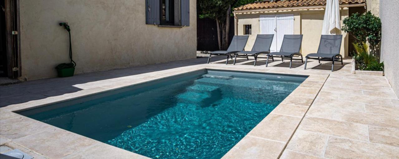 Villa Le Jasmin - piscine privée Cavaillon Exterior foto