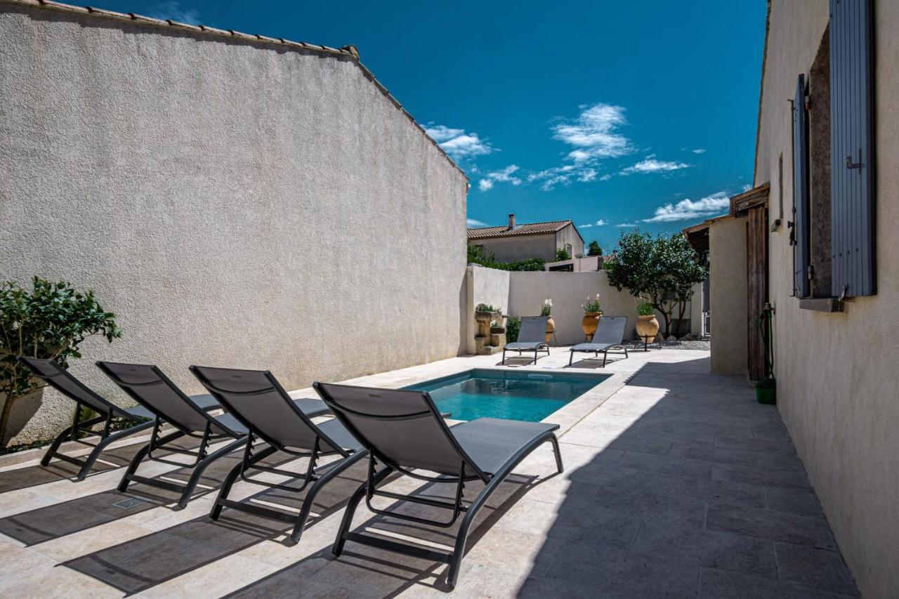 Villa Le Jasmin - piscine privée Cavaillon Exterior foto